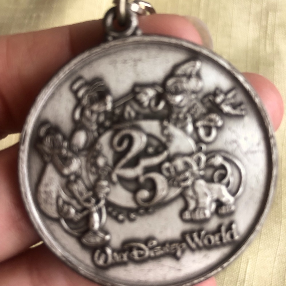 Disney 25th Anniversary Commemorative Key Chain